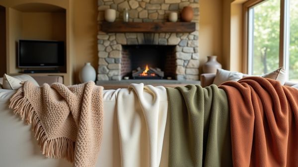 Discover a range of cozy throw blankets for any space